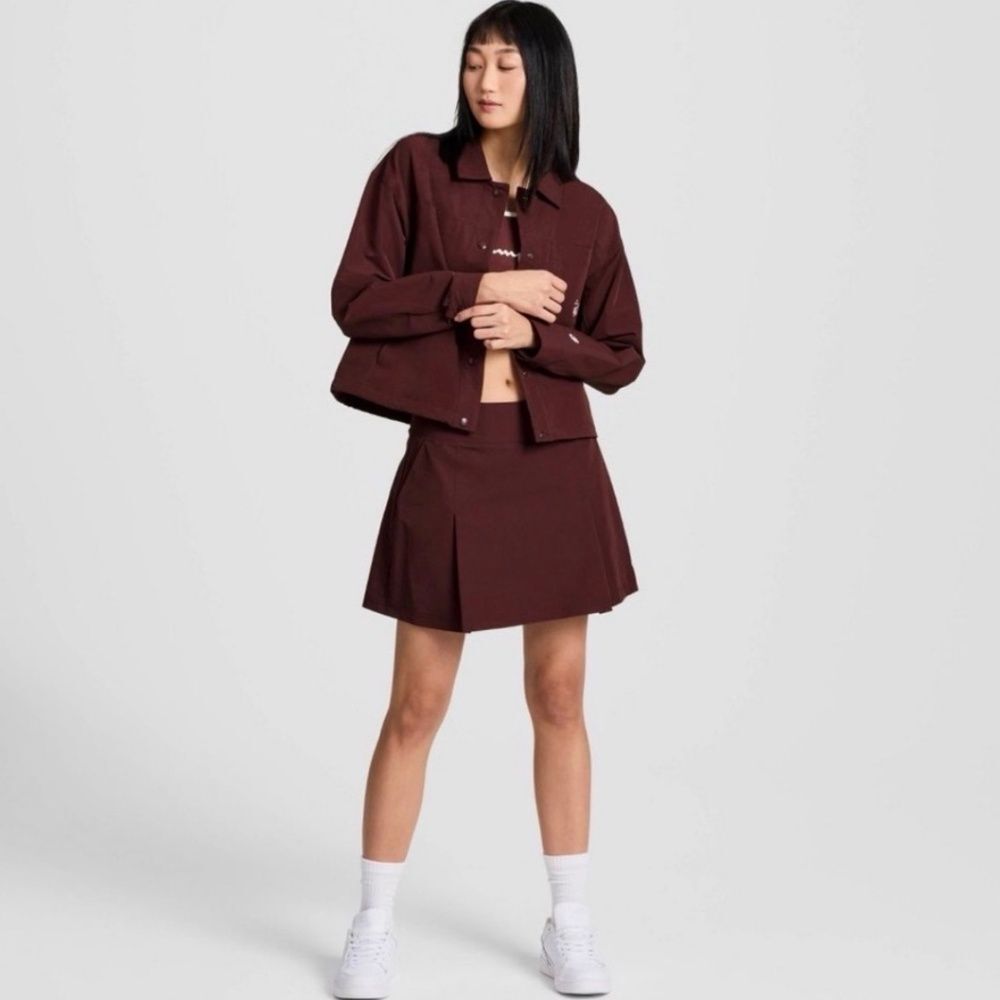 NWT Champion Jacket & Skort Set in Ruby Size L/12